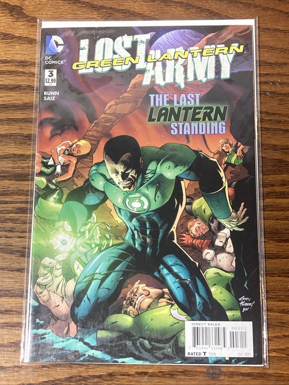 Green Lantern Lost Army #3 - October 2015